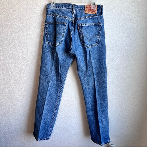 Levi’s Classic Blue Denim Jeans 32 x 32 - Picture 4 of 8